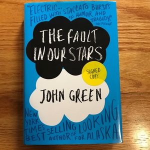 THE FAULT IN OUR STARS SIGNED COPY